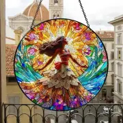 Disney Princess Moana Stained Glass Suncatcher, Disney Princess Suncatcher