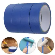 4 Rolls Scrapbook Adhesive Tape Blue Painters Masking White Out Electric Black