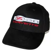 Chevrolet Corvette C5 Z06 Cotton Twill Black Hat Cap - SHIPPED IN A BOX - USA