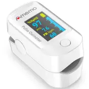 Pulse Oximeter, OLED Display Oxygen Monitor Fingertip, Blood Oxygen Saturation M