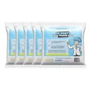 Foam Powder Pack of 5, Makes up to 600 Gallons of Bubble Party Fun for Backya...