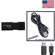 Kingston DataTraveler G3 32GB Flash Drive USB Cable Transfer Cord Replacement