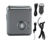 V8S Gps Positioning Burglar Alarm Abs Black Micro Positioner Mini Tracking Locatorblack