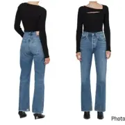 Citizens of Humanity Libby High Rise Bootcut In Big Sky Blue Jeans Size 31