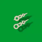 Hands for the cuckoo clock 32mm (1.26inch) and 30mm (1.18inch) w.. 9.0106.01 NEW