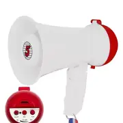5Core Megaphone Bullhorn Speaker 15W Battery Power Bull Horn Siren 400 YardRange