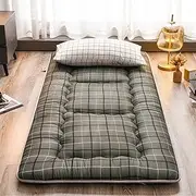 YXCMD Japanese Folding Tatami Mattress Mat, Single Double Japanese Futon Floor Mattress, Folding Bed Portable Camping Mattress Floor Lounger Sofa Bed(Color:F,Size:Single(90x190cm))