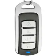 4-button Metal Remote for Car Garage Door - 315mhz