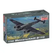 Minicraft 1/144 Bf-110 Messerschmitt w/ 2 Marking Options - 14720