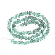 16" Natural Blue Apatite Nugget Beads ap. 8-9mm #85446