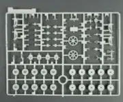 Dragon 1/35th Scale Flakpanzer IV Ostwind Parts Tree A from Kit No. 6550