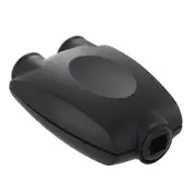 2-Way Splitter Double Adaptor for Toslink Optical Fibre Digital Audio Cables