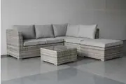 VI Solway Wicker Wrapped Outdoor Modular Lounge Setting