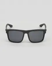 [Liive] Liive Men's Vudu Polarised Sunglasses in Matte Black One Size Matte Black