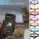 For Apple AirTag Pet Dog Cat Protective Case Tracking Nylon Collar Loop Hold ш