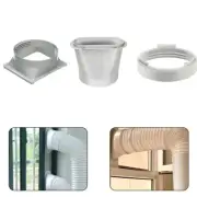 Portable Air Conditioner Vent Pipe Connector with Sliding Casement Design