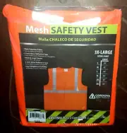 Cordova ~3X-Large~ Mesh Safety Vest with 2in Silver Reflective Tape! #SPV210P3XL