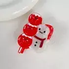 Snowman Christmas Hair Clip Ice Cream Tanghulu Hairpin Hair Accessories