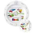 Spanish Translated Bariatric Portion Control Plate 8” For Weight Loss Surgery