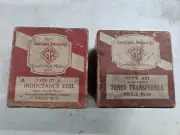 Vintage GR, General Radio, Inductance coil, Transformer, W/ Boxes old stock
