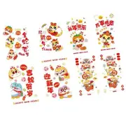 Chinese New Year Window Clings 2025 Snake Home Decoration Cafe Static Clings