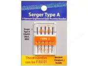 Serger Overlock Type A B E G J K Sewing Machine Needles Size 80/12 Klasse