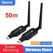 50M Wireless HDMI Video Transmitter and Receiver TV Stick Screen Share Extender
