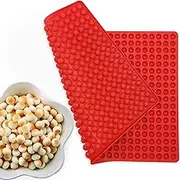 Bongpuda 468-Cavity Mini Round Silicone Molds,Chocolate Drops Mold | Small Dog Treat maker |Semi Sphere Gummy Candy Molds,For Jelly, Candy, Gummy, Wax Melt Baking Pan