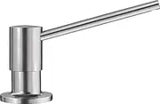 Blanco Stainless Steel Brushed Dishwashing Liquid Dispenser - 521541, 500 ml, 114 mm Spout Range, 300 mm Total Height