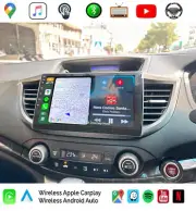 Upgrade Wireless CarPlay Android Auto 10.1" For 2012-2016 CRV Head Unit 4+64GB