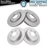 Front & Rear Disc Brake Coated Rotor Kit for Chrysler Dodge Mini Van