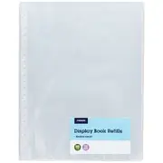 J.Burrows A4 Display Book Refills 50 µm 100 Pockets