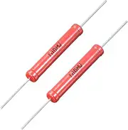 uxcell 5W Power Rating 100M Ohm High Voltage Glass Glaze Film Resistor 2 Pcs