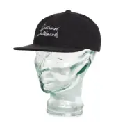 Sweetheart Unstructured Wool Black White Strapback Cap