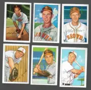 1952 Bowman Reprint Set - St, Louis Browns - 11 Cards