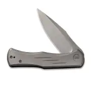 WE Knife Primoris Frame Lock 20047A-1 Knife CPM 20CV Gray Titanium