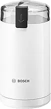 Bosch TSM6A011W Coffee Grinder Stainless Steel Impact Knife Safety Function 180 W 75 g Bean Container Electric White