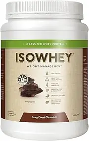 IsoWhey Complete Ivory Coast Chocolate Protein Powder brown