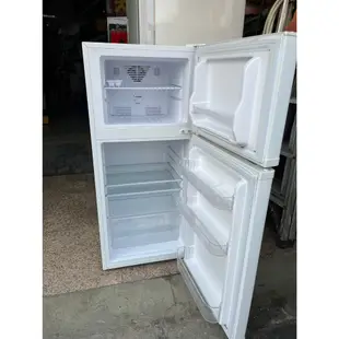 <自取價> 一級省電  中古 二手 電冰箱  彰化 鹿港 三洋 小雙門 冰箱  [128公升]  2020年出廠