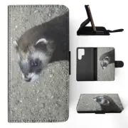 FLIP CASE FOR SAMSUNG GALAXY|CUTE FERRET WEASEL ANIMAL