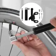 Gas Pump Manual Air Basketball Bike Tire Inflator with Gauge
