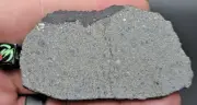 EL HASSAN OULD HAMED 002- 42.67g Meteorite Full polished slice with crust line