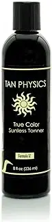 Tan Physics True Colour Sunless Tanner 240ml with 5 FREE pairs of application gloves