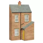 Bachmann 44-0216Y OO Gauge Scenecraft Low Relief Rear of Terrace, Right Hand Doo