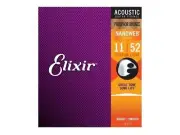 ELIXIR NANOWEB PHOSPHOR BRONZE CUSTOM LIGHT 11-52