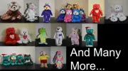 Beanie Kids "K" Retired BNWT MINT King, Kiss, Kringle, Kiwi, Surf, Love, Cat