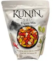 KUNIN Rigato Mix Premium Japanese Rice Crackers 12oz