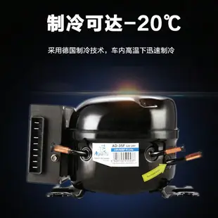 車載冰箱 冰虎車載冰箱CF35L45L55升車家兩用12v24V制冷壓縮機冷凍車用冰箱 文藝男女