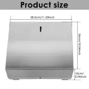Paper Towel Dispenser Stainless Steel Tissue Holder Wall Mounted Tissue DEE