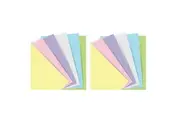 2x 60pc Filofax Pastel Square Notepaper Personal Refill Set Organiser Stationery